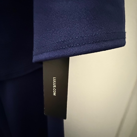 Women’s Strapless Jumpsuit Navy Lulus https://www.lulus.com/products/power-of-l - Picture 6 of 8